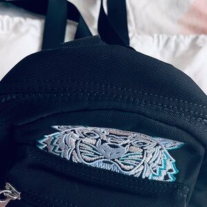KENZO Paris Tiger Embroidered Mini Backpack / Crossbody – Used Once